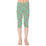 Cute Fish Underwater Sea Ocean Nature Aquarium Goldfish Marine Water Kids  Capri Leggings 