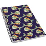 Fish Abstract Animal Art Nature Texture Water Pattern Marine Life Underwater Aquarium Aquatic 5.5  x 8.5  Notebook