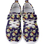 Fish Abstract Animal Art Nature Texture Water Pattern Marine Life Underwater Aquarium Aquatic Men s Velcro Strap Shoes