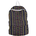 Background Art Pattern Design Foldable Lightweight Backpack