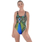 Peacock Bird Feathers Pheasant Nature Animal Texture Pattern Bring Sexy Back Swimsuit