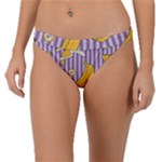 Pattern Bananas Fruit Tropical Seamless Texture Graphics Band Bikini Bottoms