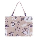 Abstract Leaf Nature Natural Beautiful Summer Pattern Medium Tote Bag