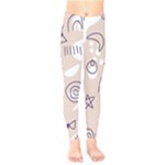 Abstract Leaf Nature Natural Beautiful Summer Pattern Kids  Leggings