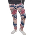 Waves Ocean Sea Water Pattern Rough Seas Digital Art Nature Nautical Men s Jogger Sweatpants