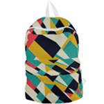 Geometric Pattern Retro Colorful Abstract Foldable Lightweight Backpack