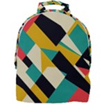 Geometric Pattern Retro Colorful Abstract Mini Full Print Backpack