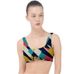 Geometric Pattern Retro Colorful Abstract The Little Details Bikini Top