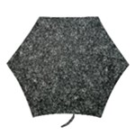 Black and white Abstract expressive print Mini Folding Umbrellas