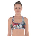 Digital Computer Technology Office Information Modern Media Web Connection Art Creatively Colorful C Cross Back Sports Bra