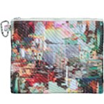 Digital Computer Technology Office Information Modern Media Web Connection Art Creatively Colorful C Canvas Cosmetic Bag (XXXL)