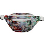 Digital Computer Technology Office Information Modern Media Web Connection Art Creatively Colorful C Fanny Pack