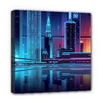 Digital Art Artwork Illustration Vector Buiding City Mini Canvas 8  x 8  (Stretched)