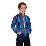 Digital Art Artwork Illustration Vector Buiding City Kids  Windbreaker