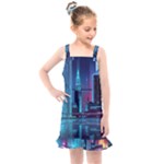 Digital Art Artwork Illustration Vector Buiding City Kids  Overall Dress