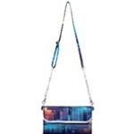 Digital Art Artwork Illustration Vector Buiding City Mini Crossbody Handbag