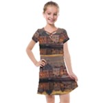 Old Port Of Maasslui Netherlands Kids  Cross Web Dress