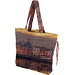 Old Port Of Maasslui Netherlands Drawstring Tote Bag