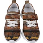 Old Port Of Maasslui Netherlands Kids  Velcro Strap Shoes