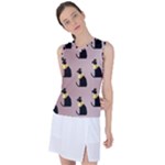 Cat Egyptian Ancient Statue Egypt Culture Animals Women s Sleeveless Sports Top