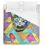 Kitten Cat Pet Animal Adorable Fluffy Cute Kitty Duvet Cover (Queen Size)