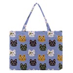 Cat Cat Background Animals Little Cat Pets Kittens Medium Tote Bag