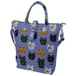 Cat Cat Background Animals Little Cat Pets Kittens Buckle Top Tote Bag