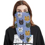 Cat Cat Background Animals Little Cat Pets Kittens Face Covering Bandana (Triangle)