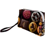 Chocolate Candy Candy Box Gift Cashier Decoration Chocolatier Art Handmade Food Cooking Wristlet Pouch Bag (Small)