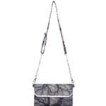 Landscape forest ceiba tree, guayaquil, ecuador Mini Crossbody Handbag