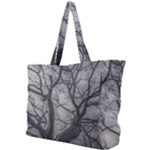 Landscape forest ceiba tree, guayaquil, ecuador Simple Shoulder Bag