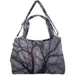 Landscape forest ceiba tree, guayaquil, ecuador Double Compartment Shoulder Bag