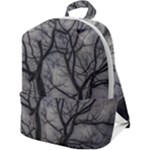 Landscape forest ceiba tree, guayaquil, ecuador Zip Up Backpack