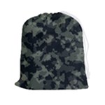 Camouflage, Pattern, Abstract, Background, Texture, Army Drawstring Pouch (2XL)