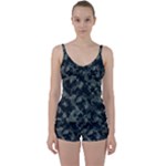 Camouflage, Pattern, Abstract, Background, Texture, Army Tie Front Two Piece Tankini