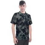 Camouflage, Pattern, Abstract, Background, Texture, Army Men s Polo T-Shirt