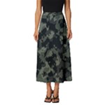 Camouflage, Pattern, Abstract, Background, Texture, Army Classic Midi Chiffon Skirt