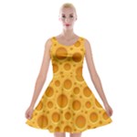 Cheese Texture Food Textures Velvet Skater Dress