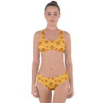 Cheese Texture Food Textures Criss Cross Bikini Set