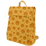 Cheese Texture Food Textures Flap Top Backpack