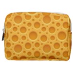 Cheese Texture Food Textures Make Up Pouch (Medium)