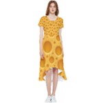 Cheese Texture Food Textures High Low Boho Dress