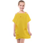 Cheese Texture, Yellow Backgronds, Food Textures, Slices Of Cheese Kids  One Piece Chiffon Dress
