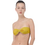 Cheese Texture, Yellow Backgronds, Food Textures, Slices Of Cheese Classic Bandeau Bikini Top 