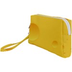 Cheese Texture, Yellow Backgronds, Food Textures, Slices Of Cheese Wristlet Pouch Bag (Small)