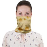 Cheese Texture, Yellow Cheese Background Face Covering Bandana (Adult)