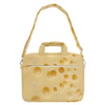 Cheese Texture, Yellow Cheese Background MacBook Pro 15  Shoulder Laptop Bag