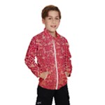 Chinese Hieroglyphs Patterns, Chinese Ornaments, Red Chinese Kids  Windbreaker