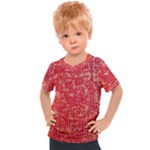 Chinese Hieroglyphs Patterns, Chinese Ornaments, Red Chinese Kids  Sports T-Shirt