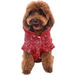 Chinese Hieroglyphs Patterns, Chinese Ornaments, Red Chinese Dog Coat